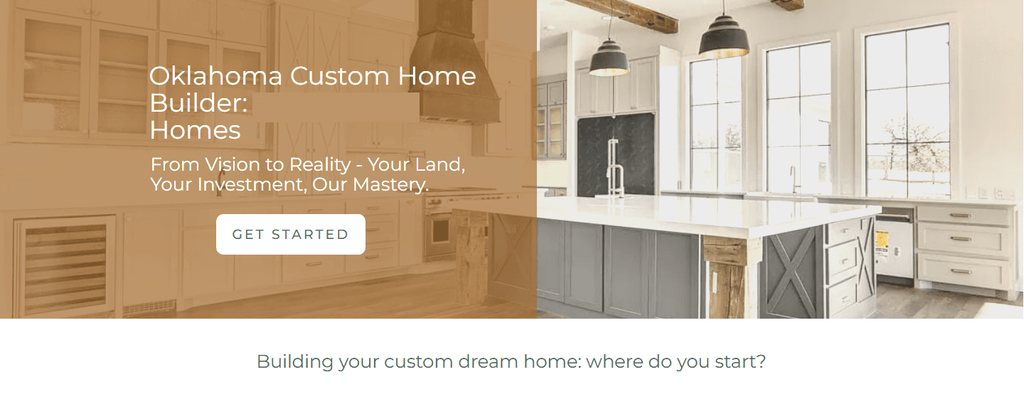 Legacy CMS website with dated styling